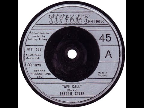 freddie starr ape call 1975.