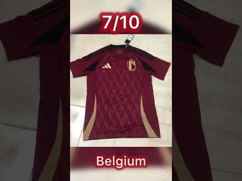 Rating euro 2024 home kits part 1 #euros #kits #jersey #rating#football #shorts