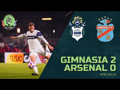 ⚽🔵⚪Gimnasia 2 Arsenal 0  | #GOLES#fecha19 #ligaprofesional #latiraud