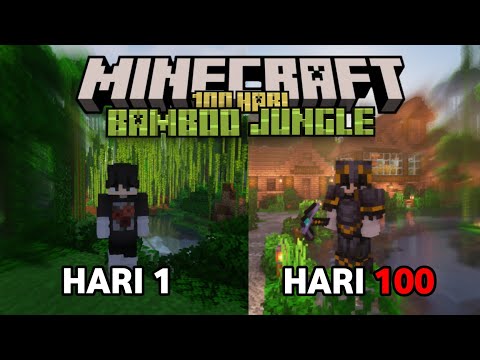 100 Days Surviving in Bamboo Jungle - EPIC Shizo Gameplay!