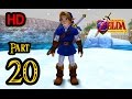 Zelda Ocarina Of Time 3D 100 Walkthrough 1080p HD Part 20 Ice Cavern Entrance Zora S Domain