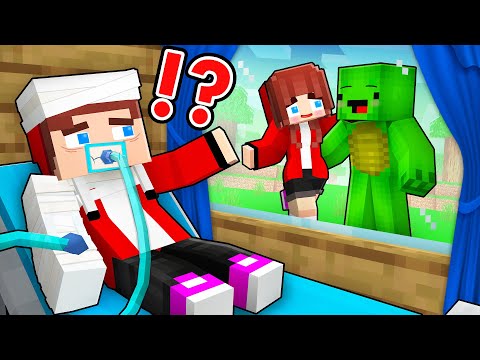Mikey Stole JJ`s GIRL - Sad Love Story - Maizen Minecraft Animation