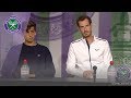 Andy Murray and Pierre-Hugues Herbert Wimbledon 2019 First Round Press Conference