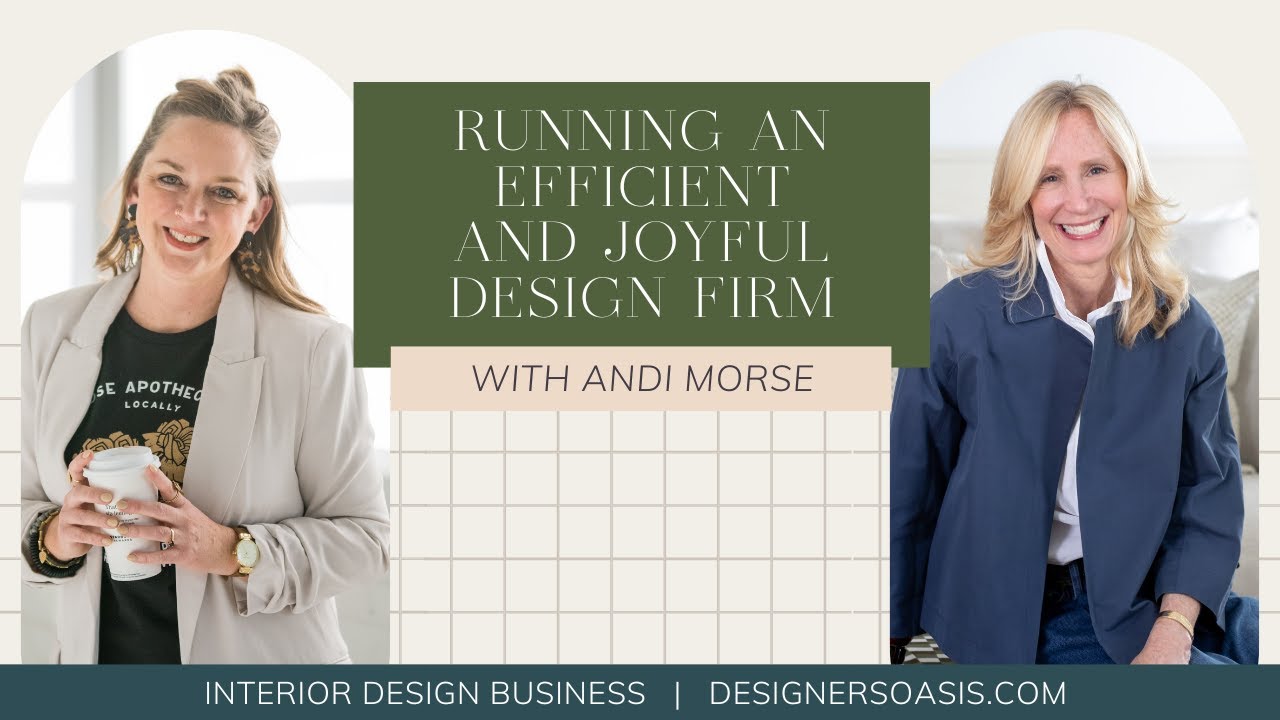 Running an Efficient and Joyful Design Firm with Andi Morse