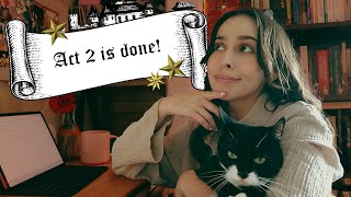 Writing Vlog | Finishing Act 2 of my Medieval Comic Script