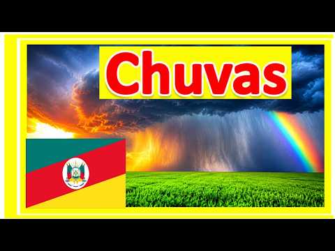Previsão de Chuvas no Rio Grande do Sul -  dia a dia 14 dias