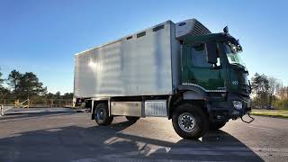 Mercedes-Benz AROCS 1830 4x4 refrigerated camper camión chasis | Imagen 4 - Autoline