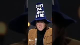 John Lennon don't ask hat incident #ai #aivideo #johnlennon #sora2