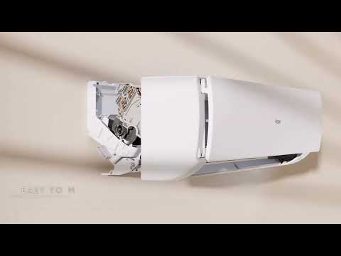 Slide 2 - 2.5kW Serene Wall Mount Outdoor AC Unit (R32) | Haier (video)