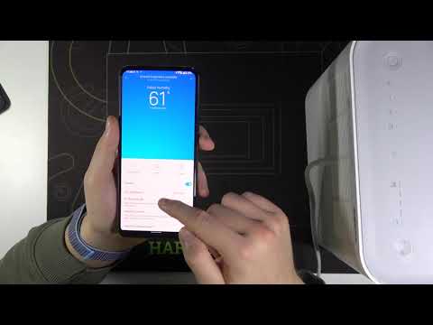 How to Turn On Off LED Indicator on XIAOMI SmartMi Evaporative Humidifier - Night Mode in Mi Home