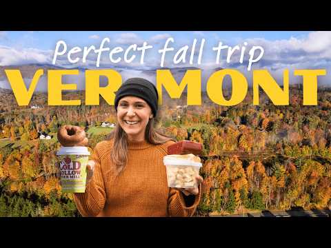BEST 2 Days in Stowe, Vermont! Top Things to Do & Eat on a FALL RV Road Trip