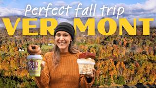 BEST 2 Days in Stowe, Vermont! Top Things to Do & Eat on a FALL RV Road Trip