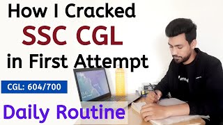 MY SSC CGL Daily Study Plan | Shankar Sesma | First Attempt
