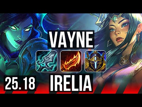 VAYNE vs IRELIA (TOP) | KR Master | 25.18