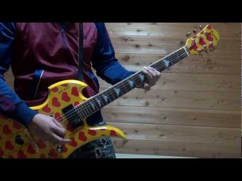 X JAPAN Dahlia Guitar Cover Hide Part Last Live Ver. HD