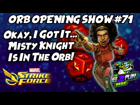 More Like A 50% Drop Rate! | Orb Opening For Misty Knight | Marvel Strike Force