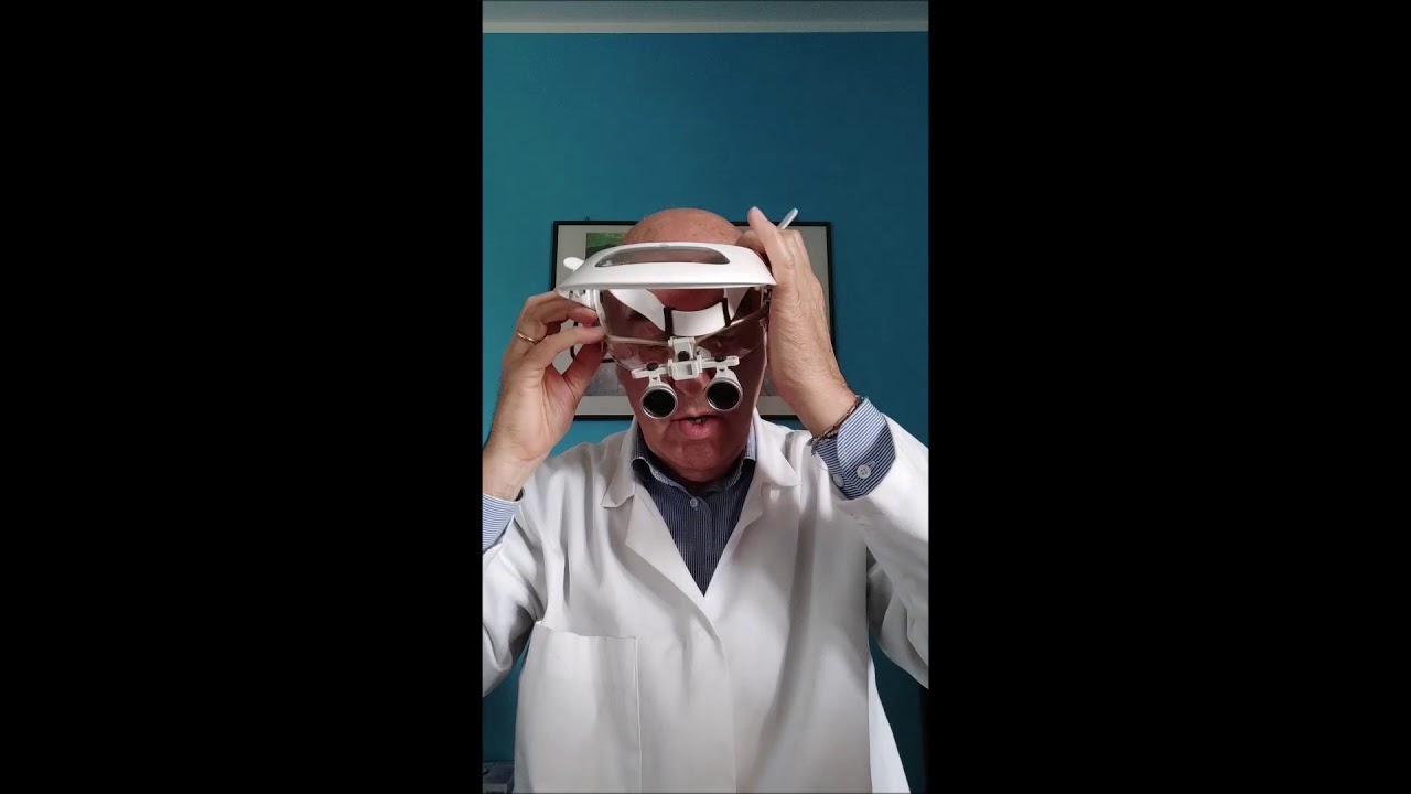 Montaggio visiera di protezione GL002 per occhiali prismatici