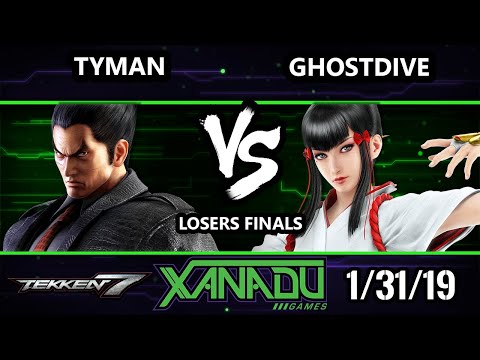 F@X 287 Tekken 7 - Tyman (Kazuya) Vs. Ghostdive (Kazumi) - T7 Losers Finals