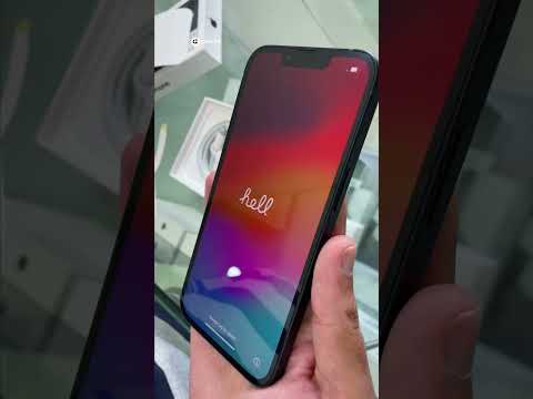 Unboxing the iPhone 13 Midnight 🎁👌🏾..