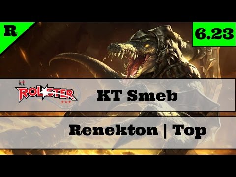 KT Rolster Smeb | Renekton Pro Gameplay | Season 7 | 6.23 Renekton Top | Renekton vs Illaoi