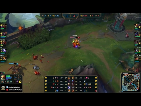 Smeb plays RAMMUS TOP vs A Korean MASTER RENEKTON