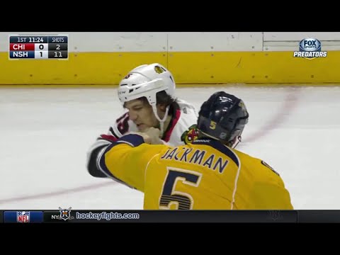Andrew Shaw vs Barret Jackman