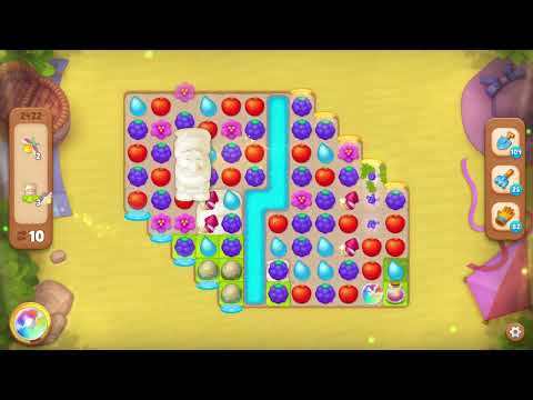 Gardenscapes 2422 Level - 27 moves - NO BooSTERS