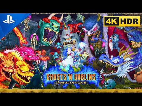 Ghosts 'n Goblins Resurrection PS5 Gameplay [4K HDR 60FPS]