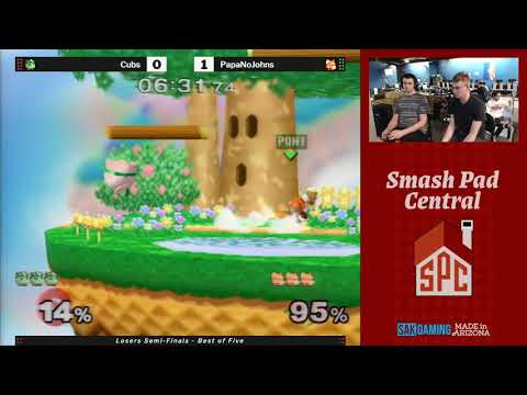 SPC 146 Melee Losers Semis - Cubs (Jigglypuff) vs PapaNoJohns (Fox)
