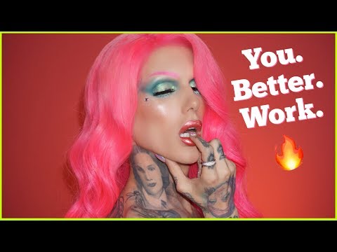 ホットサマーマーメイドメイクアップチュートリアル｜ジェフリースターコスメティックス (HOT SUMMER MERMAID Makeup Tutorial | Jeffree Star Cosmetics)