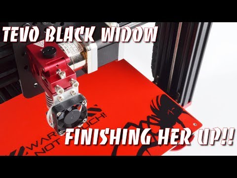 Tevo Black Widow - Finishing her up!!