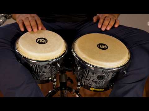 MEINL Percussion Latin Styles on Bongos - WB400VBK-M