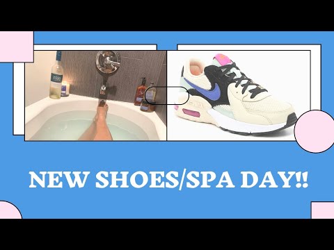 NEW SHOES | GETTING ORGANIZED | SURPRISE SPA DAY!!