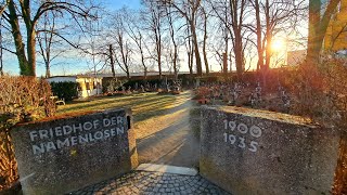 Friedhof der Namenlosen / Cemetery of the Nameless Vienna walk through