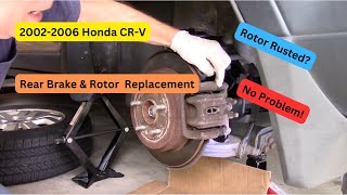 2002-2006 Honda CR-V Rear Brake Pad Replacement