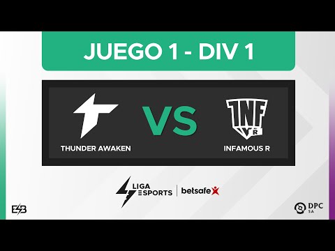 Thunder Awaken vs Infamous R.​ - Juego 1 DPC 2023 SA Spring Tour División I