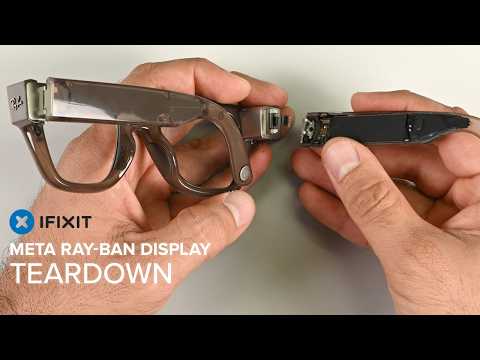 We Tore Down Meta’s Ray-Ban Display Glasses — And They’re WAY More Advanced Than You Think