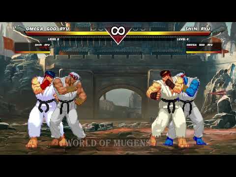 [Street Fighter Mugen]  God Ryu & Shin Ryu