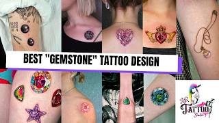 Gemstone Tattoo Designs 2026 | Brilliant Jewel Ink Ideas | Crystal & Nature Tattoos