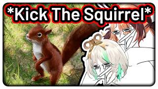 Cecilia and Gigi's Reaction to Kicking the Squirrel in Baldur's Gate 3【Hololive EN】