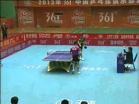2013 China Super League SF: ZHOU Yu - SHANG Kun [Full Match|High Quality]