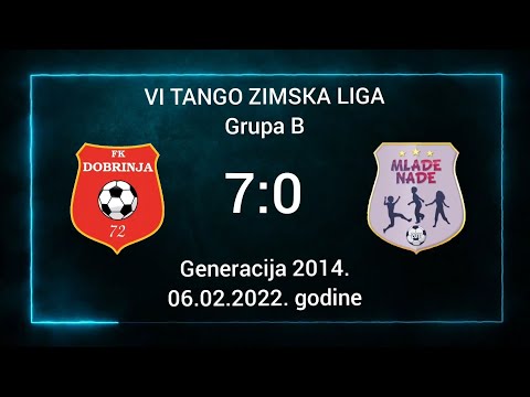 FK Dobrinja - ŠF Mlade nade 7:0 (VI Tango zimska liga 2021/22) - Generacija 2014.