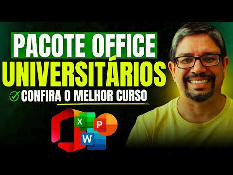 O QUE É CURSO DE PACOTE OFFICE  COMO APRENDER em 2024 A USAR O PACOTE OFFICE