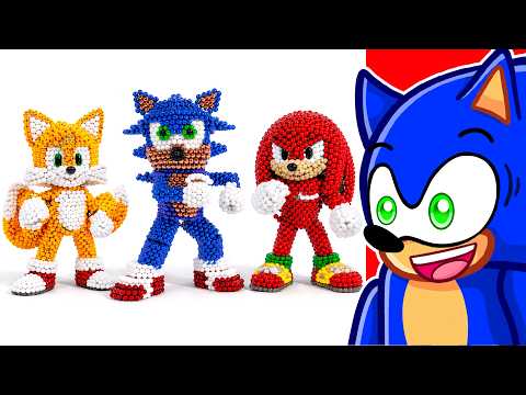 The Most SATISFYING SONIC Magnet Art!