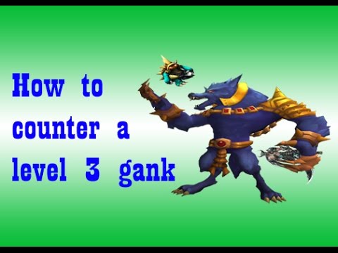 How to counter a level 3 gank | Warwick jungle guide season 6