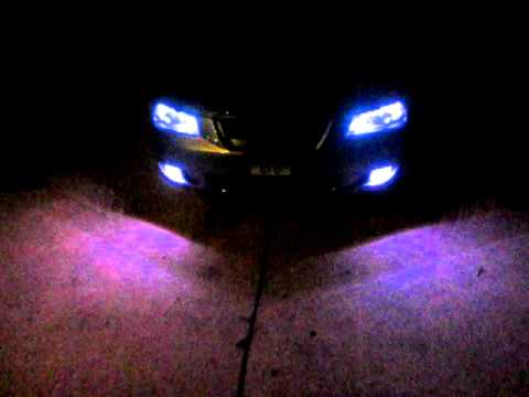 color changing headlights and fog lights .