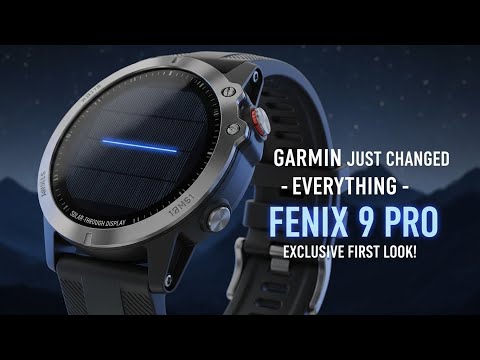 Garmin Just Changed Everything. 😱 Fenix 9 Pro Exclusive First Look!