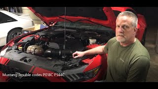 Mustang EcoBoost Trouble codes P018C P144C Quick Fix for Fuel Pressure & EVAP codes