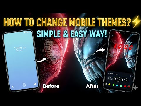 How To Change Themes On Motorola Phone ! 🤳 Themes