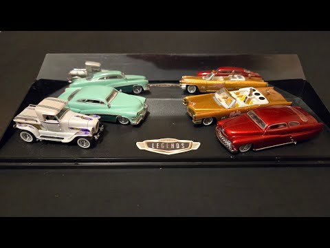 Opening Hot Wheels Legends Barris Kustom set with Hirohata Merc